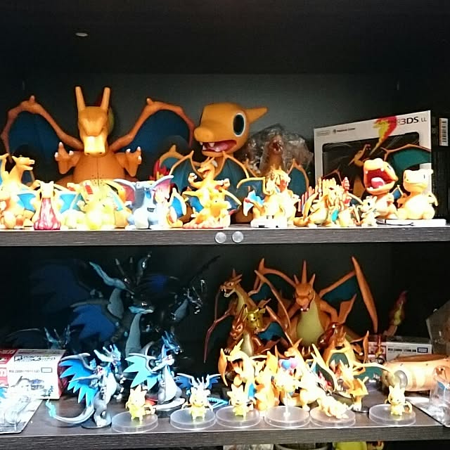 taka83Lizardonのタカラトミー-ポケットモンスター メガシンカフィギュア メガリザードンXの家具・インテリア写真