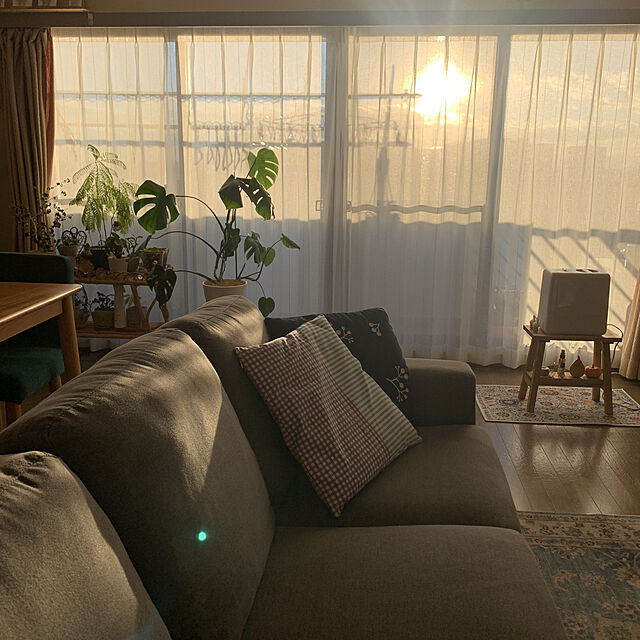 JUNの萩原-Ｃａｍｅｏ （カメオ）アンティーク絨毯風ラグ １９０×１９０ｃｍ m12526の家具・インテリア写真