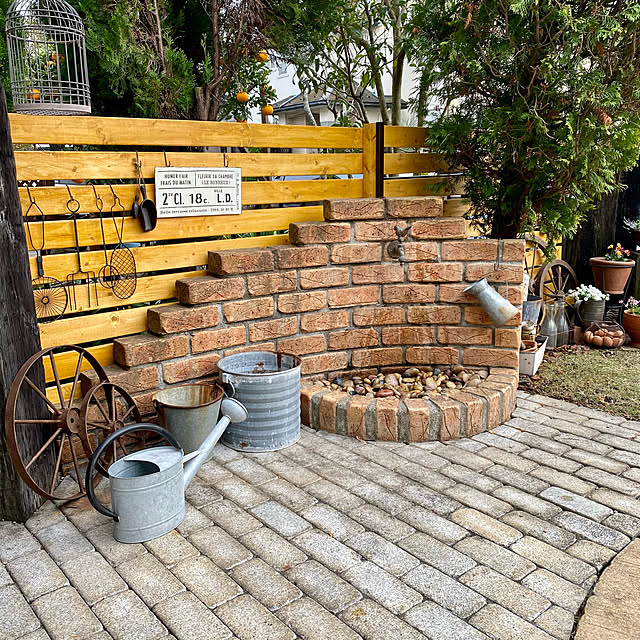 minakoの-ジョーロ ガーデン ガーデニング 用具 インテリア 如雨露 じょうろ ブリキ 園芸 かわいい NORMANDIE WATERING CAN 2.4Lの家具・インテリア写真