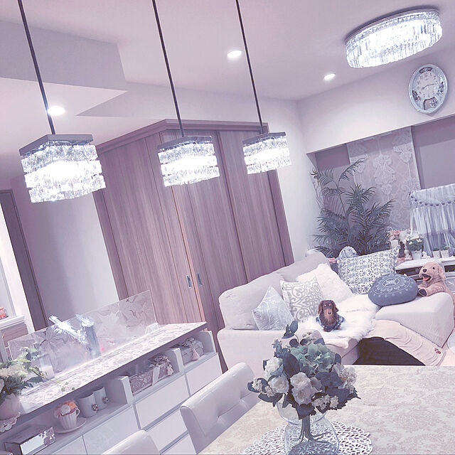 yuriの-LGBZ2434 パナソニック 調光・調色タイプ　シャンデリング　[LED昼光色〜電球色][〜10畳]の家具・インテリア写真