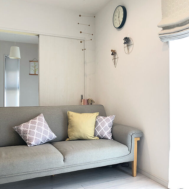doremiの無印良品-無印良品 オックスクッションカバー 43X43cm用 ペールグリーン 良品計画の家具・インテリア写真