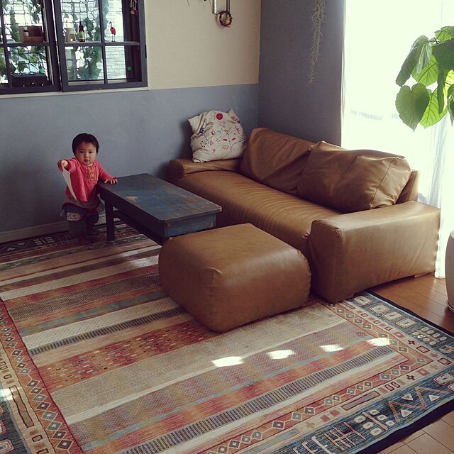Kyoの-ラグ カーペット ラグマット 北欧 キリム シャギーラグ rug モダン じゅうたん 絨毯 Nomad　ノマド 195cmx250cmの家具・インテリア写真