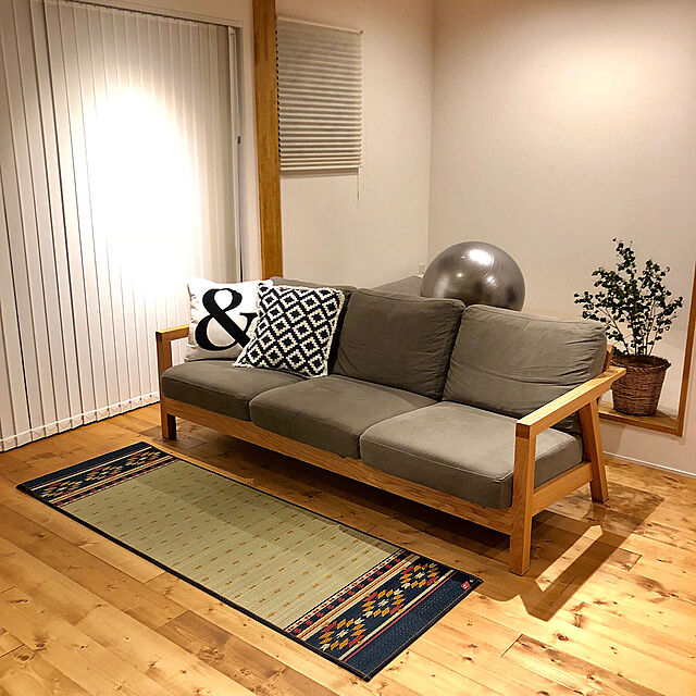 IKEHIKOのイケヒコ・コーポレーション-マット　畳ヨガ　eco plain　66×185cm　【イケヒコ】の家具・インテリア写真