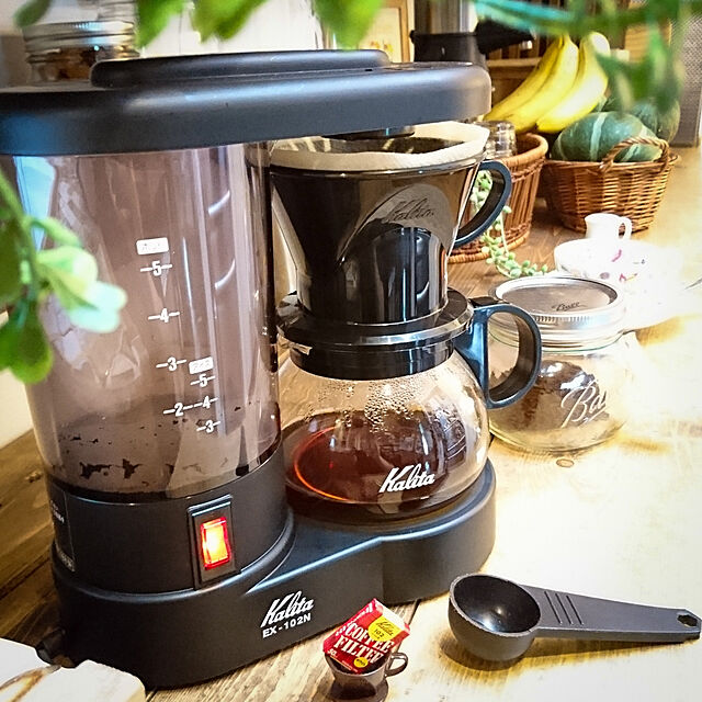 yumiのカリタ-カリタ コーヒーメーカー 浄水機能付 EX-102N ブラック 《納期約2週間》の家具・インテリア写真