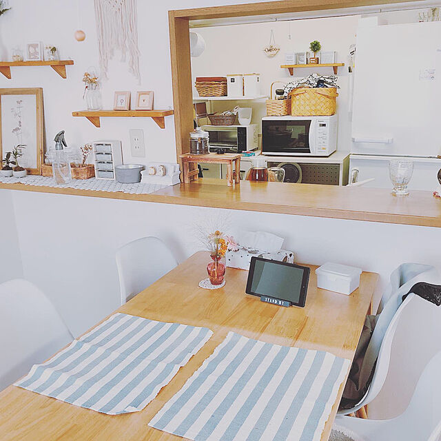 Kumikoのタマリビング-タマリビング(Tamaliving) ステディ ダイニングテーブル 幅120cm 4人用 ナチュラル [テーブル単品] 50004116の家具・インテリア写真