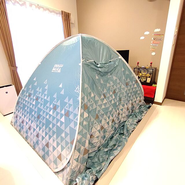 hinataのタンスのゲン-ENDLESS BASE テント ワンタッチ 幅200 2-3人用 サンシェード 耐水 キャンプ アウトドア タンスのゲン 43500002(80596)の家具・インテリア写真