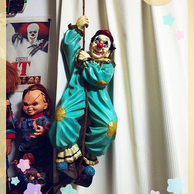 yuuyuu619のノーブランド品-激レア ハタキつき ドリームラッシュ チャッキー フィギュア人形 チャッキーの花嫁 DREAM RUSH BRIDE OF CHUCKY Figure グッドガイの家具・インテリア写真