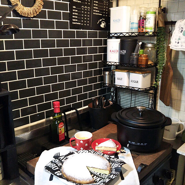Yurieの-SHINACASA フレンチブラック キャニスター ソルト (容量400ml)の家具・インテリア写真