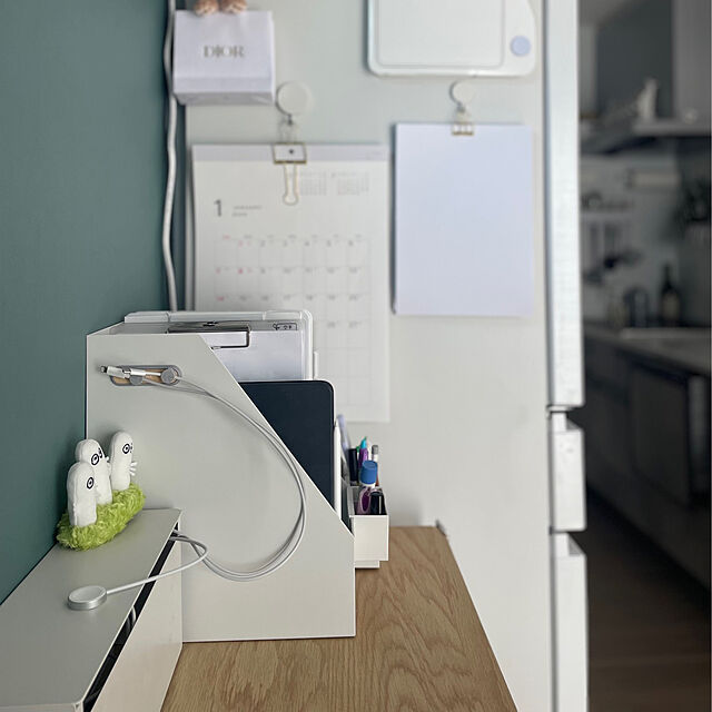kurinokiの無印良品-【無印良品 公式】【ホワイトグレー】ポリプロピレンスタンドファイルボックス・ワイド・A4用の家具・インテリア写真