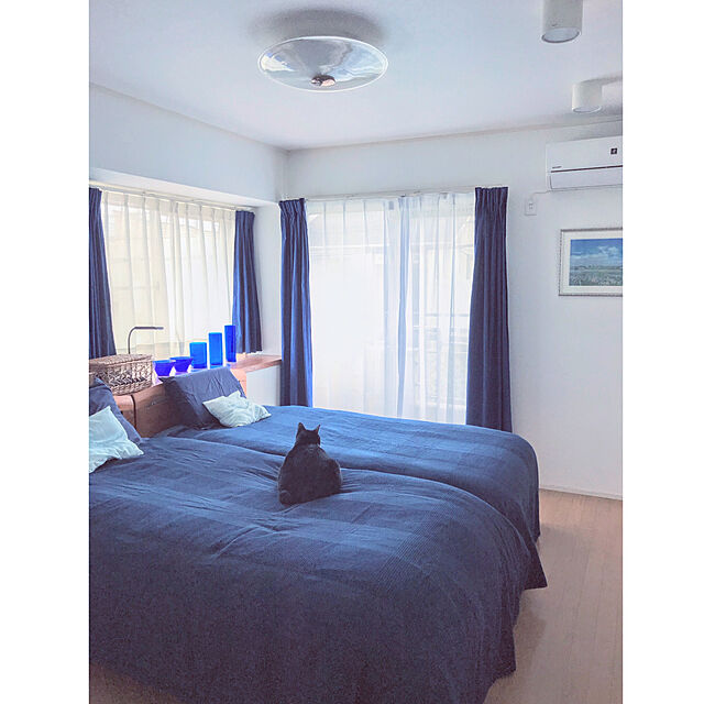 hiyo.pietのIKEA (イケア)-JANSJO　LEDクランプスポットライト, ブルーの家具・インテリア写真