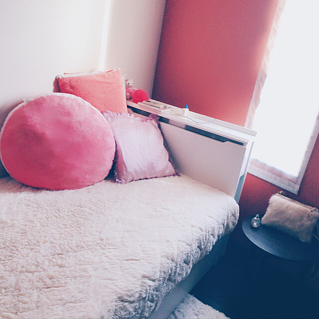 yuririkoのニトリ-シングルベッドフレーム(カルバ-S MBR ヒキツキ) の家具・インテリア写真
