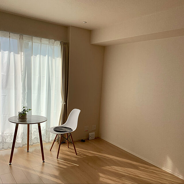 rikineiのベルメゾン-[ベルメゾン] レースカーテン UVカット 遮像 洗える ボイルカーテン 約100×133（2枚）の家具・インテリア写真