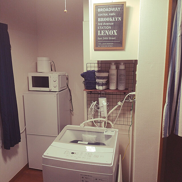 TORIGAI_2023.04のニトリ-【家電2点セット】洗濯機6kg＋冷蔵庫106L(ホワイト) の家具・インテリア写真