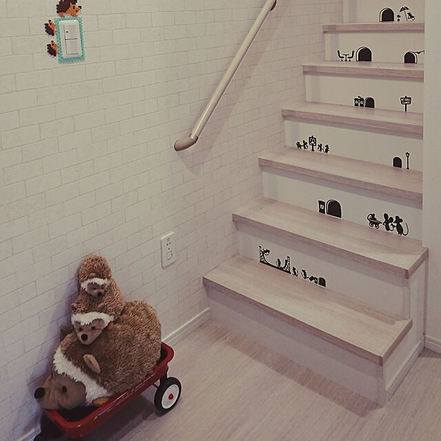 kiyoのlovewall-鼠　ウォールスッテッカー　転写式シール　セット商品　の家具・インテリア写真
