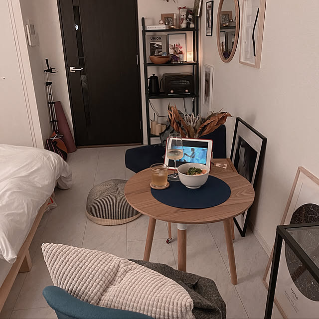 ayak_028のイケア-LERBERG レールベリ シェルフユニットの家具・インテリア写真