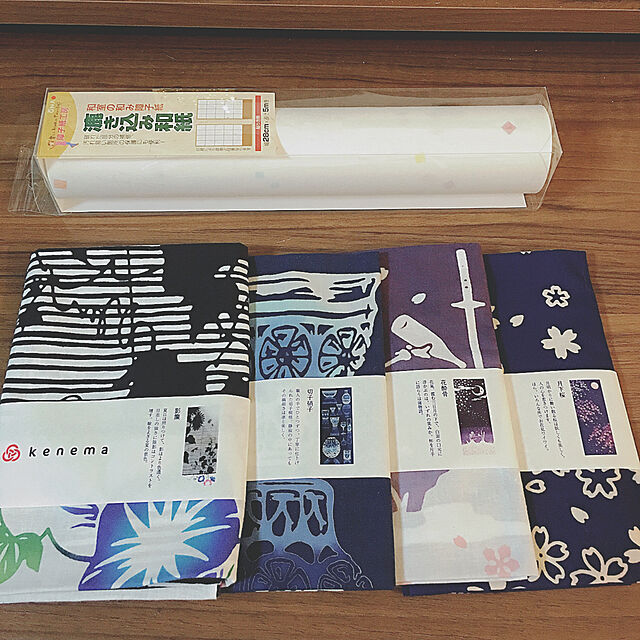 SatoshiのMiyamoto-Towel-kenema手ぬぐい 夏の風物詩 影簾の家具・インテリア写真