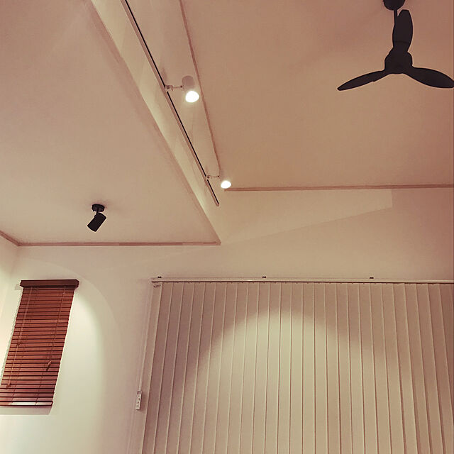 ayaの-長期保証 小型 軽量 吹き抜け 傾斜天井 ダイコー シーリングファン DGC-034の家具・インテリア写真