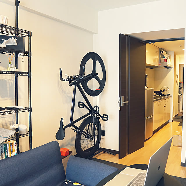 写真付きレビュー 1 1 1 3p5倍 送料無料 自転車スタンド サイクルスタンド 駐輪スタンド 自転車 スタンド おしゃれ 転倒防止 ディスプレイスタンド 自転車ラック サイクルラック 駐輪ラック 縦置き 横置き 収納 保管 軽量 コンパクト スリム 省スペース 室内