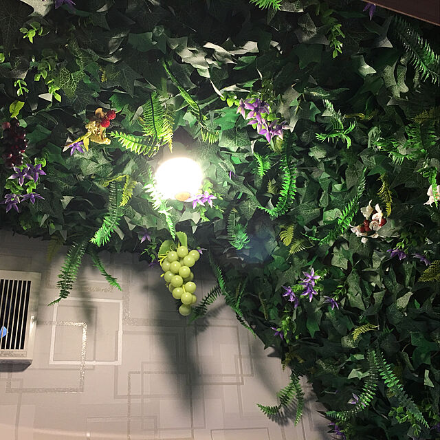 renova_sanのYiteng-Yiteng ウォールグリーン 壁掛け フル リーフグリーン 観葉植物 造花 リアル 人工観葉植物 植物マット 癒し 装飾 飾り 芝生 40cm×60cm (a)の家具・インテリア写真