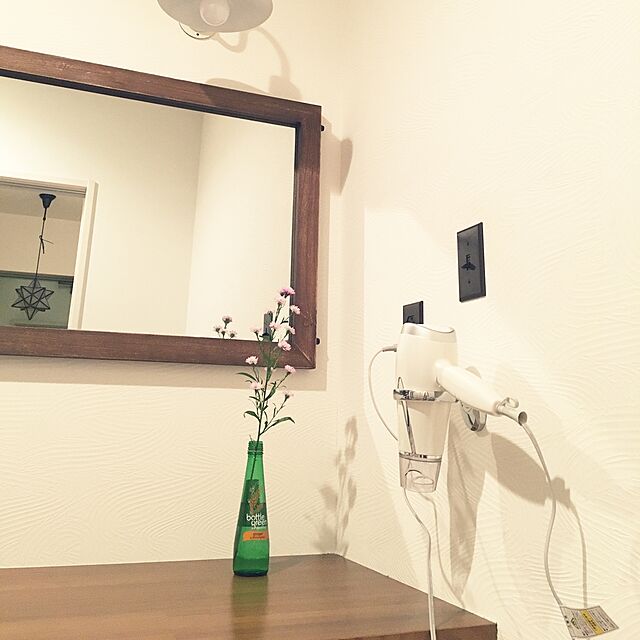 Hitomiの-プラスチック2口コンセントプレート（ダークブラウン）の家具・インテリア写真