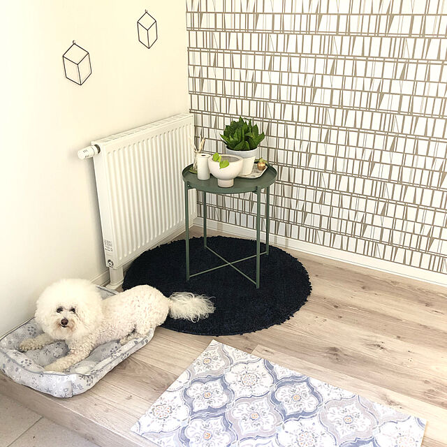 unichanのニトリ-フロアマット(モザイクo BL 50X80) の家具・インテリア写真
