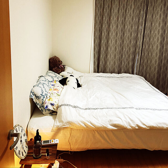 maiのニトリ-ひもなしラクラク掛け布団カバー クイーン(Nグリップサシャ Q) の家具・インテリア写真