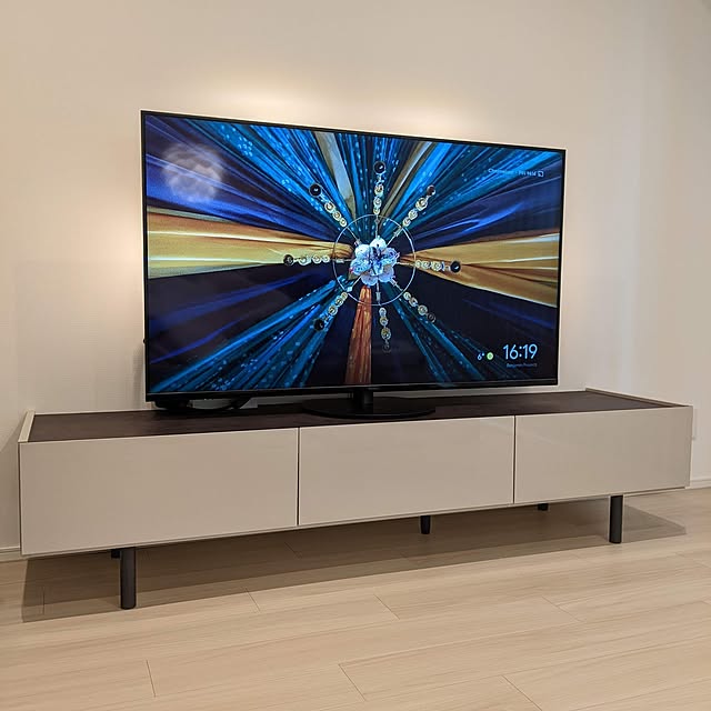 nico120の-パモウナ テレビボード 幅180cm WV 完成品 テレビ台 脚付 ロータイプ 国産 完成品 おしゃれ 高級感 TVボード TV台 ローボード リビングボード AVボード テレビラック TVラック 収納 大型テレビ対応 お掃除ロボット対応 ソフトクロージング機能 脚付 送料無料 納品日指定可能の家具・インテリア写真