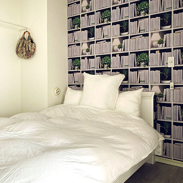 timitimiの-はってはがせる 輸入 壁紙フランス製 ウゲパ 1ロール(53cm×10m)単位で販売フリース壁紙(不織布)の家具・インテリア写真