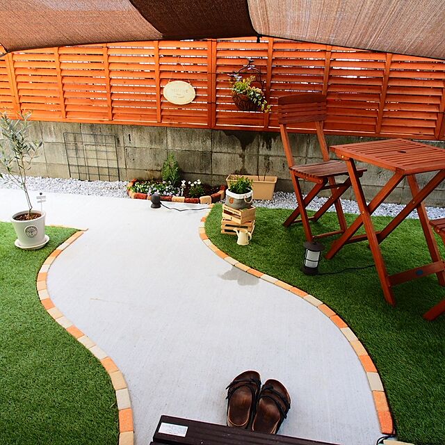 Kazukiのタカショー-タカショー MWF-02 ガーデン フォールディングテーブル3点セットの家具・インテリア写真