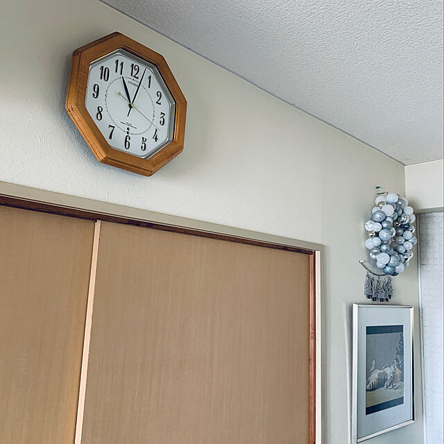 mizucchiのシチズン-シチズン 電波掛け時計 「ネムリーナルック」 4MY645-006 4MY645006の家具・インテリア写真