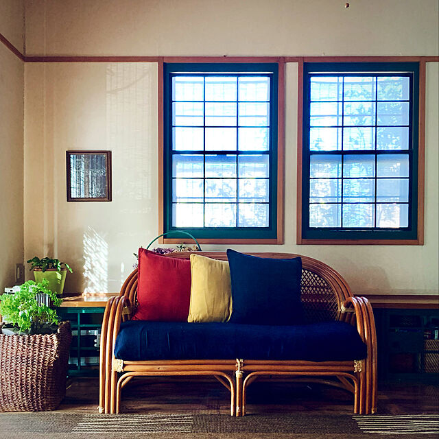akeのニトリ-ヌードクッション(フンワリツツミコム2 45x45) の家具・インテリア写真