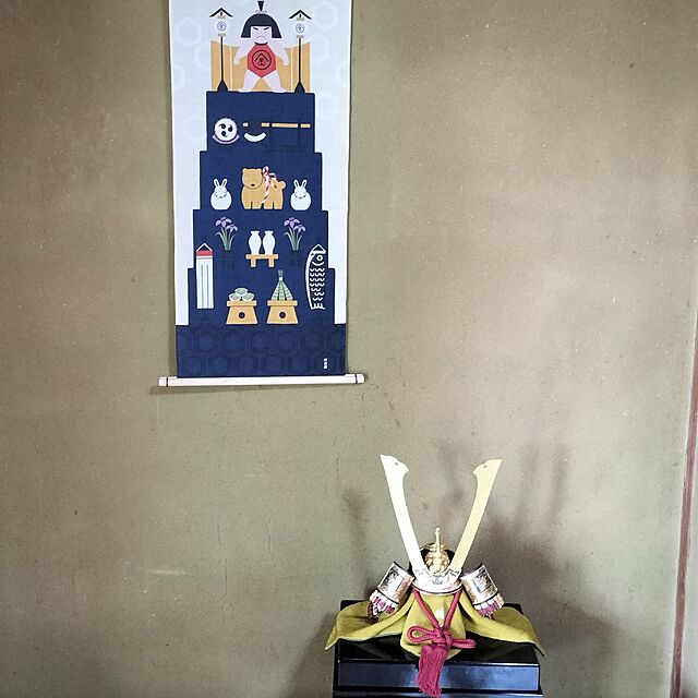 sumimarumiのケイス-濱文様 絵てぬぐい 五月段飾りの家具・インテリア写真