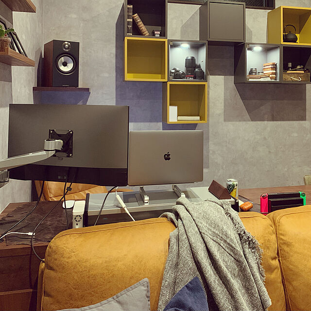 NBA_Luiのイケア-EKET エーケト 壁取り付け式シェルフユニットの家具・インテリア写真