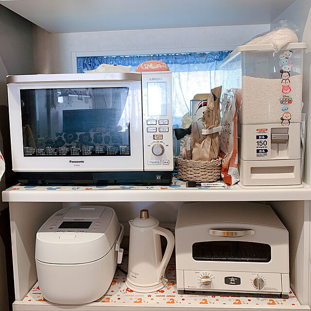 Harukaのニトリ-洗えて清潔 計量米びつ(12KG) の家具・インテリア写真