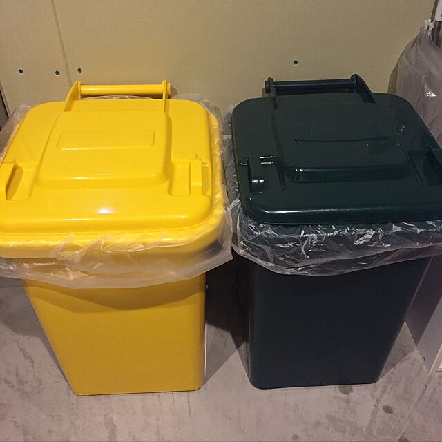 ayaya.hanaの-【送料無料】(雑貨)ダルトン：プラスチックトラッシュカン 45L（ゴミ箱）Plastic trash can★ゴミ箱《DULTON》の家具・インテリア写真