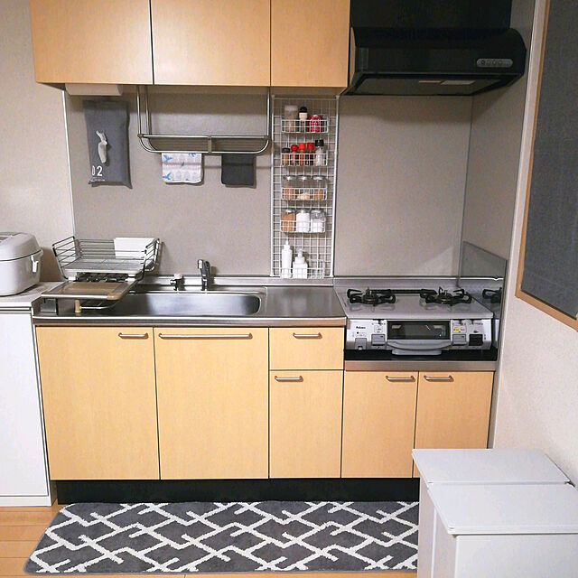 sachiのニトリ-キッチン対応フロアマット(キカ 60X180) の家具・インテリア写真