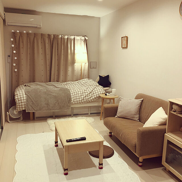 koharuの-【GW限定セール】フレンチリネンキルトマルチカバーの家具・インテリア写真