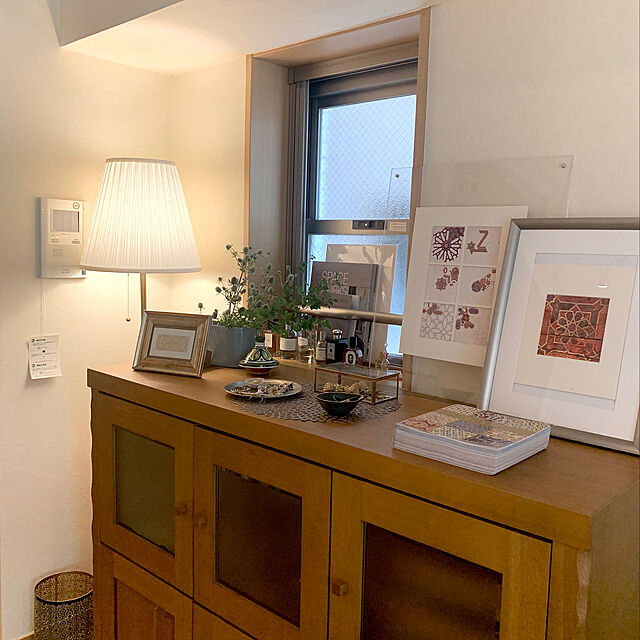kaoriのイケア-[IKEA/イケア/通販]ARSTID オースティード フロアランプ, 真ちゅう/ホワイト[D](c)(00321322)の家具・インテリア写真