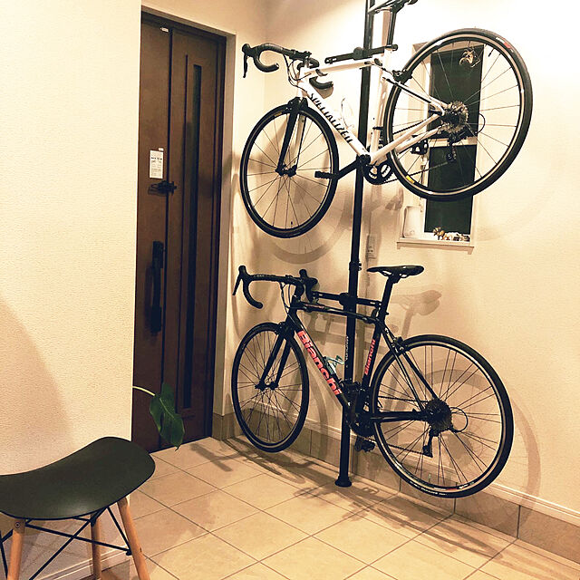 写真付きレビュー】ミノウラ バイクタワー 25D ブラック 自転車 
