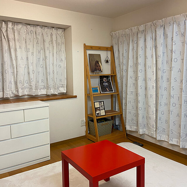 pippiのニトリ-遮熱・遮像レースカーテン(LNレタード 100X176X2) の家具・インテリア写真