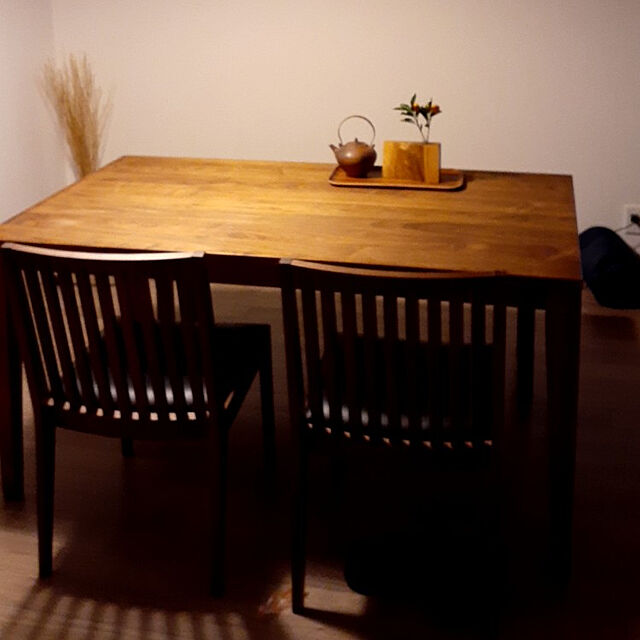 rxnxの-レグナテック リーヴス ダイニングテーブル 1500×850mm 無垢材 食卓 机【一部地域開梱設置無料】【代引き不可】の家具・インテリア写真