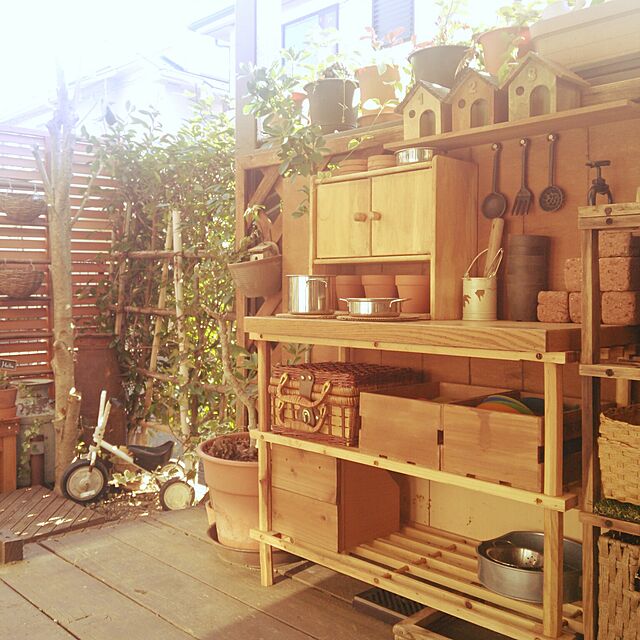 nnramのアイリスオーヤマ-ベンチ　BN-1200送料無料 木製ベンチ ガーデンチェア ガーデンベンチ 庭 ベランダ テラス アイリスオーヤマ アイリスの家具・インテリア写真