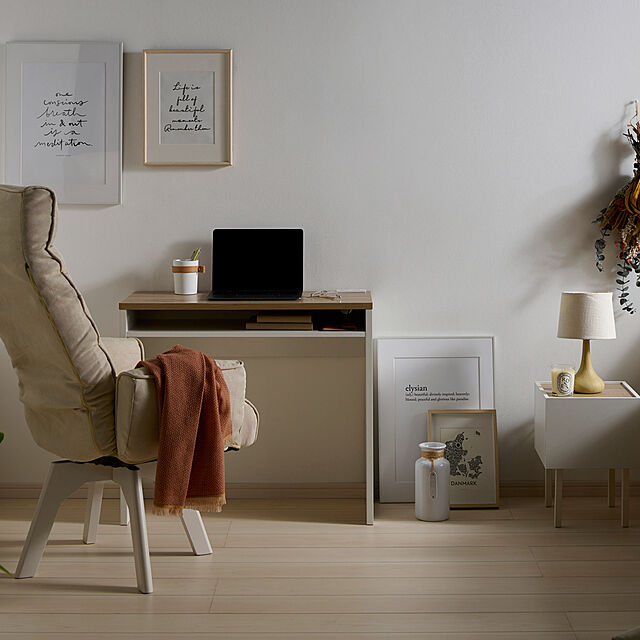 Simple-Styleのアイリスオーヤマ-回転ファブリックチェア ハイバックの家具・インテリア写真