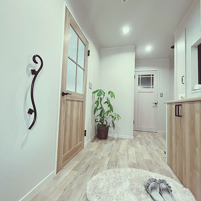 kawaii.room.naareのニトリ-【デコホーム商品】スリッパ（フリルMS GY SLns12 M） の家具・インテリア写真