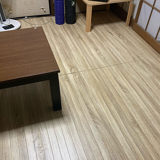 mame914のアイリスオーヤマ-ウッドフローリングカーペット 4.5畳 江戸間 WDFC-4.5-EDOの家具・インテリア写真