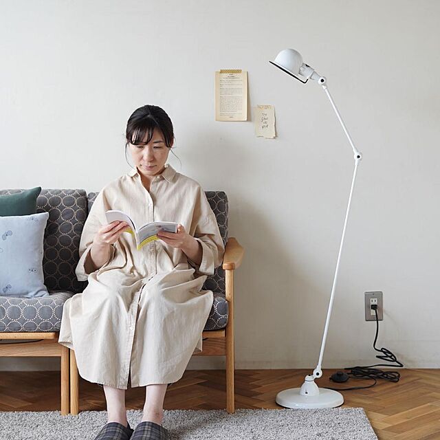 kinaruの-【キナル別注】JIELDE/ジェルデ 833 Signal Floor Lamp フロアライト ホワイトの家具・インテリア写真