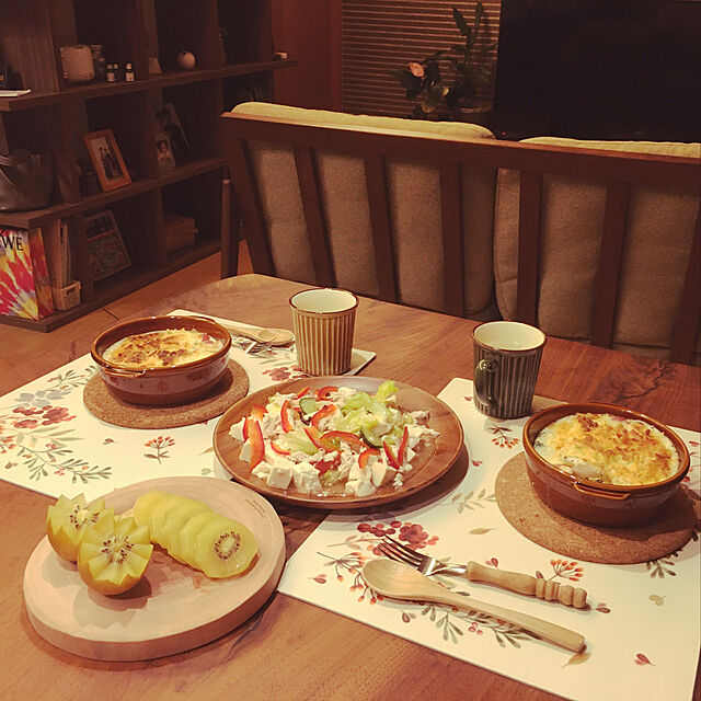 ma-shuのニトリ-丸深皿 オーブンウェア(飴釉) の家具・インテリア写真