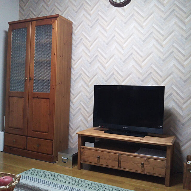 kurukuruの-カントリー風パイン材テレビ台の家具・インテリア写真