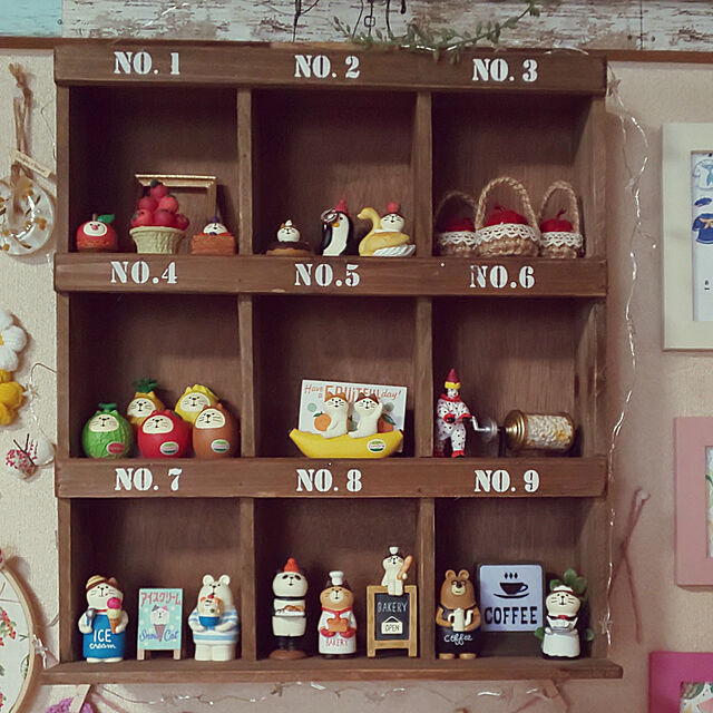 kumimmyのデコレ-concombre コンコンブル クリスマス　ペンギンドーナツの家具・インテリア写真