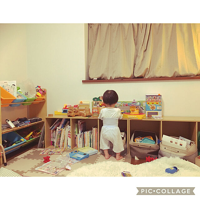 so_nyanの日本育児-おかたづけ大すき BOOK＆TOY(1個)【日本育児】[収納グッズ]の家具・インテリア写真